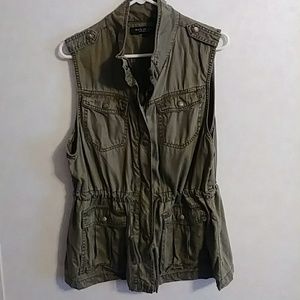 Army green vest